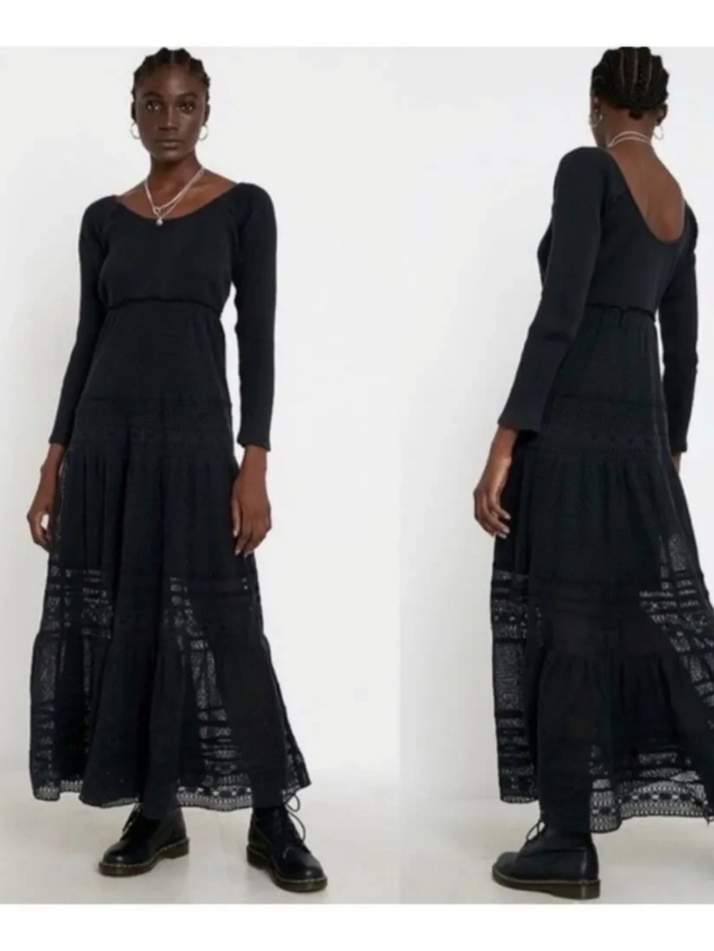 Free People Earth Angel Maci Dress Size Large